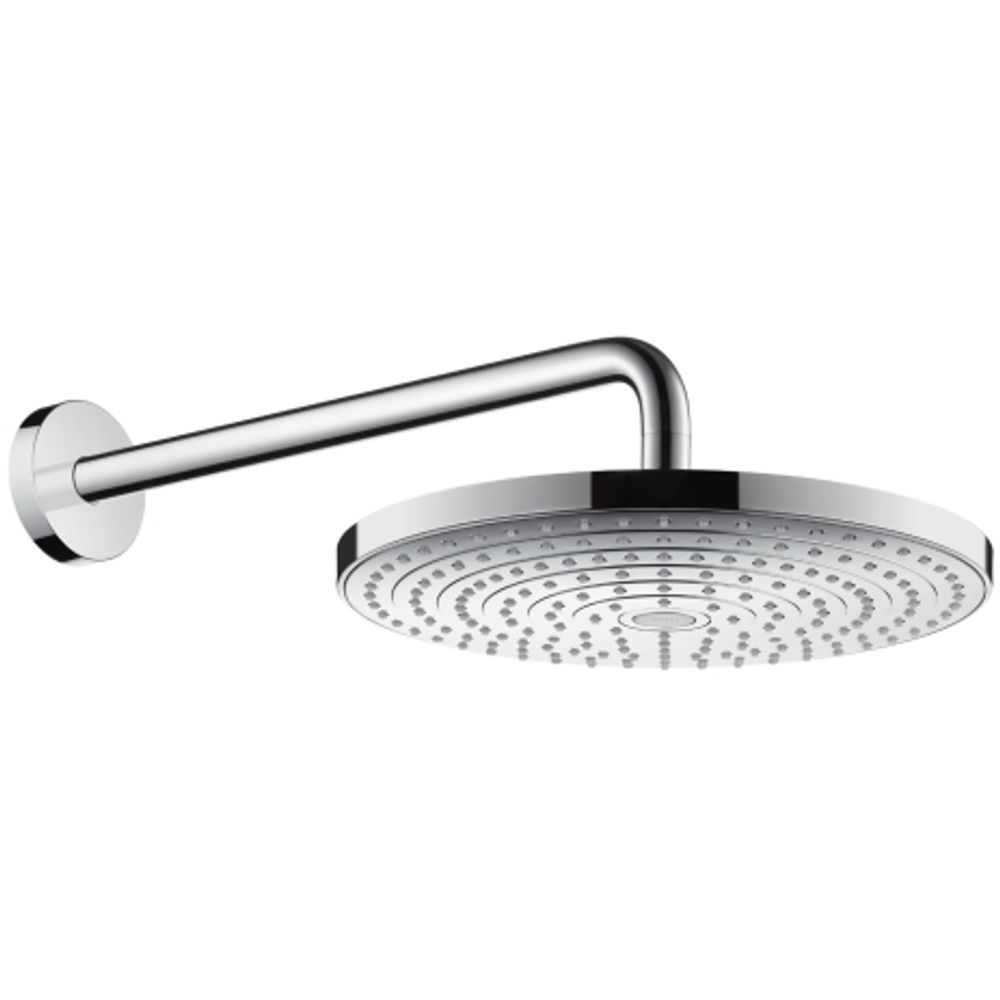 https://raleo.de:443/files/img/11eeea2592d1da2092906bba4399b90c/size_l/Hansgrohe-HG-Kopfbrause-Raindance-Select-S-300-2jet-300mm-mit-Brausearm-390mm-chrom-27378000 gallery number 1